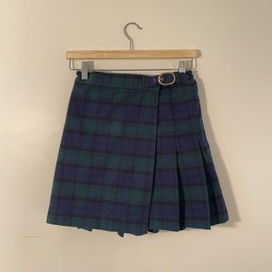 Hill House Home Blair Tartan Pleated Skirt